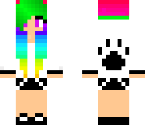 goth rainbow animal lover
