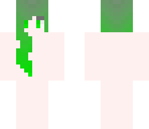 gray-green hair base