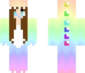 rainbow baby dino girl