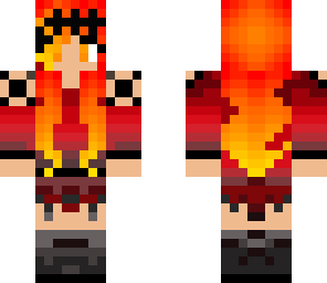 flame girl