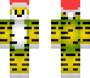 yellow crismas tiger