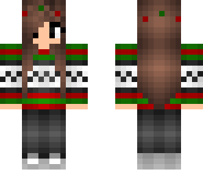 christmas flower crown