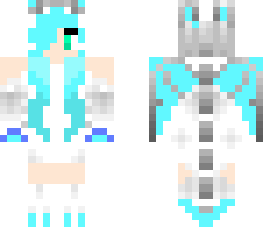 blue dragon girl