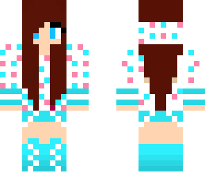 polka dot girl