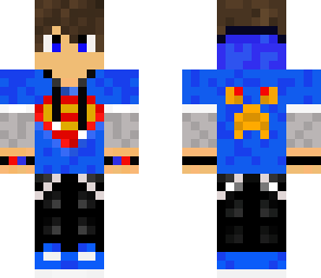 blue teen guy