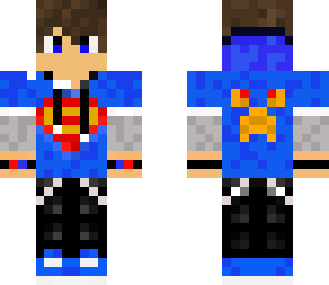 blue teen guy