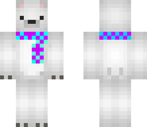 polar bear ready for winter