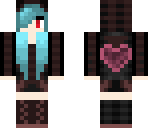 blue hair vampire