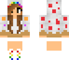 rainbow cake girl