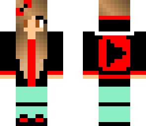 edited youtuber girl