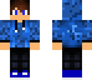 blue hooded boy