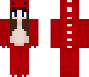 red dino girl