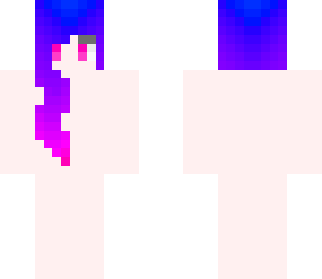 blue-pink hair base