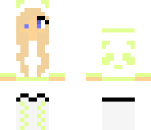 light green panda edit
