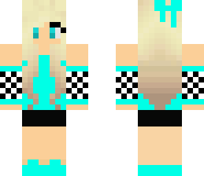 blue girl
