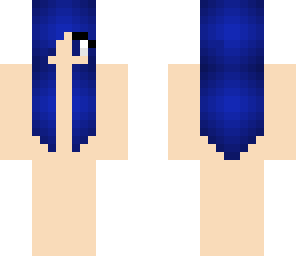 dark blue base hair