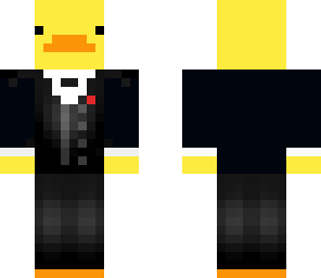duck in a tux