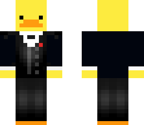 duck in a tux