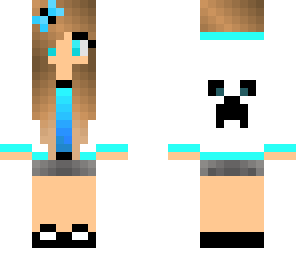 blue creeper girl