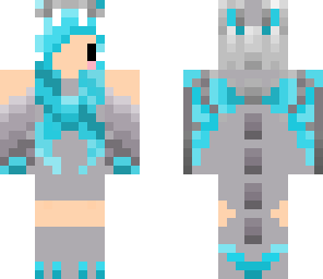 dragon chibi blue