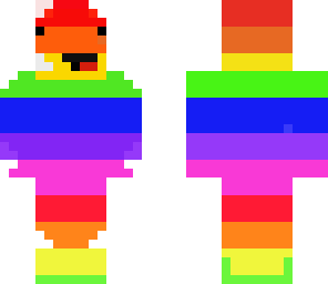 custom derpy rainbow skin