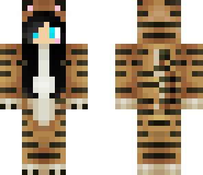 cute tiger girl