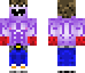 purple man dude man