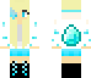 diamond hooded girl
