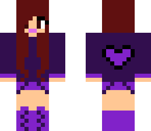 purple lady