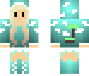 skyblock girl edit