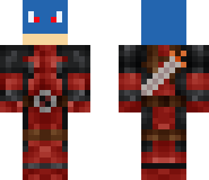 blastoisehead with deadpool body