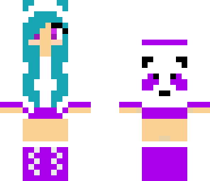 cute panda girl