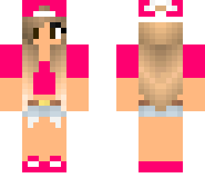 pink tumblr girl