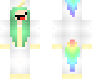 mint haired derpy unicorn