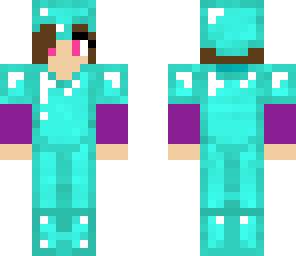 girl in diamond armor