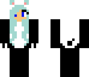 blue panda