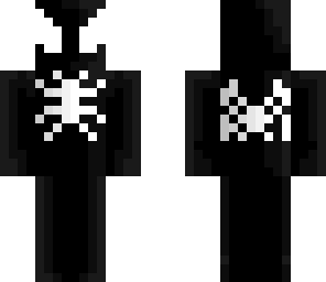 black spider-man