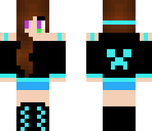 cute creeper girl