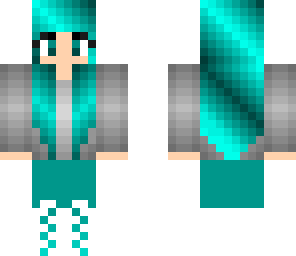 teal girl