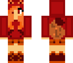 fire wolf girl