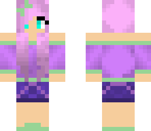pink haired girl