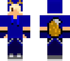 blue wolf boy