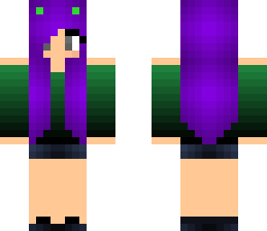 neon cat girl