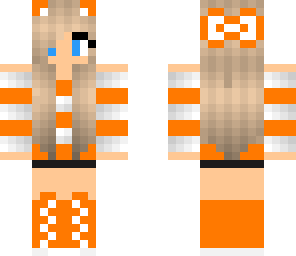 pretty orange girl