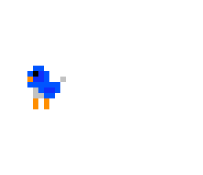 blue birdie