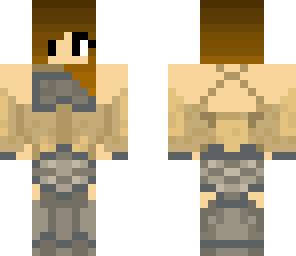 leather and iron armor