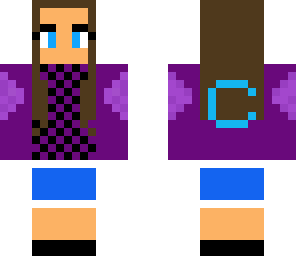 checkerboard girl