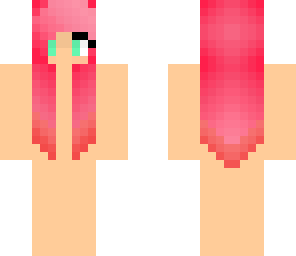 pink and red hair base