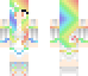 rainbow girl