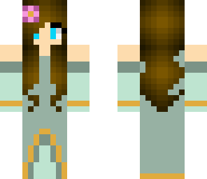 green dress girl